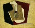 La guitare 1918 cubisme Pablo Picasso